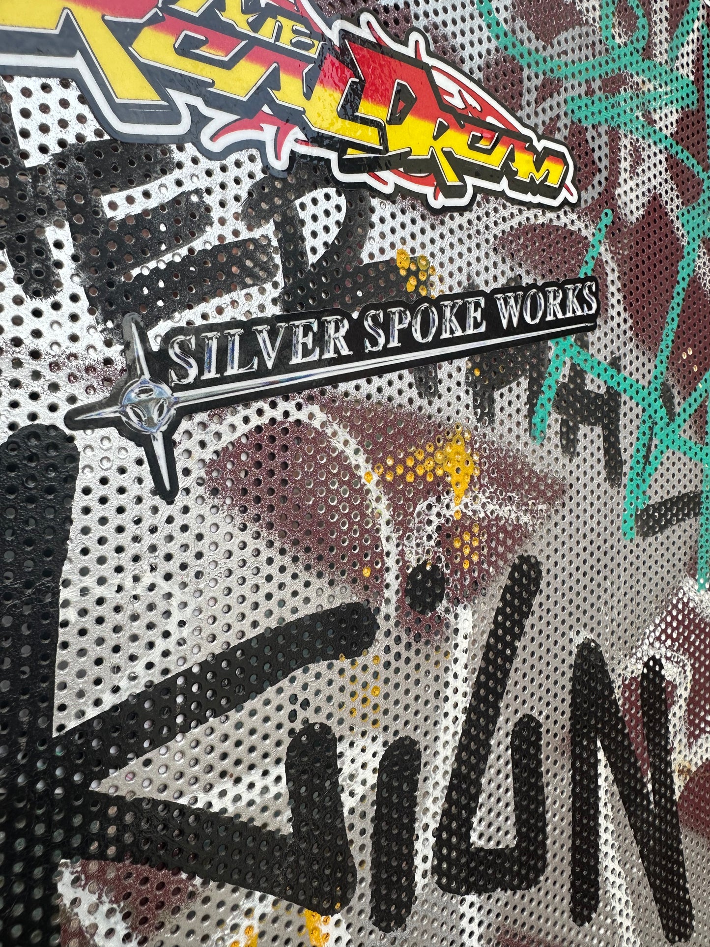 SILVER SPOKE WORKS STICKERS